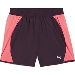 ウィメンズ ランニング テック ラン フェイバリット ヴェロシティ 5 ショーツ 526307 44 Midnight Plum-Sunset Glow Sサイズ [ランニングウェア ショートパンツ レディース]
