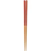 WAYOHASHI 食洗機対応 箸 約23cm 朱 Z-1121