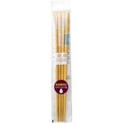 食洗箸 ふち市松 約23cm 2膳 ピンク ブルー T-49