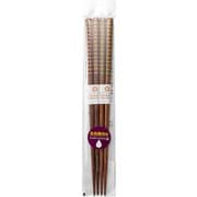 食洗箸 八角 華金巻 約23cm 2膳 赤 緑 T-48