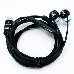 intime 碧 NEO TYPE-C マイク/コントローラ付 イヤホン Real Black O2-SN-BKC