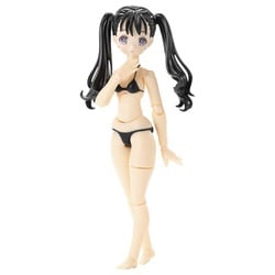 Bikini Mates（ビキニメイツ） 1/12 吉野いるみ ブラックヘアー・ブラックビキニ [塗装済完成品フィギュア]