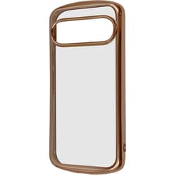 RT-GP9PTC13/PGM [Google Pixel 9/9 Pro用 Like standard 耐衝撃 精密設計 TPUソフトケース METAMORU/ピンクゴールド]