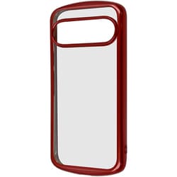 IN-GP9PTC13/RM [Google Pixel 9/9 Pro用 耐衝撃 精密設計 TPUソフトケース METAMORU plus/レッド]