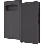 IN-GP9PTBC9/BB [Google Pixel 9/9 Pro用 耐衝撃 手帳型レザーケース KAKU Durable/ブラック/ブラック]