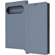 IN-GP9PTBC9/AGR [Google Pixel 9/9 Pro用 耐衝撃 手帳型レザーケース KAKU Durable/ブルー/ライトグレー]