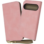 IN-GP9PDML1/P [Google Pixel 9/9 Pro用 耐衝撃 手帳型レザーケース Raffine/ピンク]