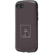 IN-CP45AC4/NK1 [iPhone SE（第3世代）/SE（第2世代）/8/7用 超！ 保護ケース MiA-collection/ネコ/グレー]