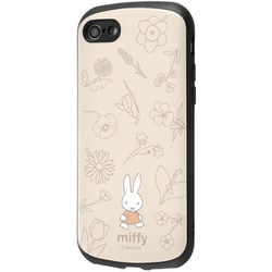 IN-BP45AC4/MF49 [iPhone SE（第3世代）/SE（第2世代）/8/7用 ミッフィー/超！ 保護ケース MiA/フラワー]
