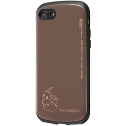 IN-PP45AC4/PK32 [iPhone SE（第3世代）/SE（第2世代）/8/7用 ポケットモンスター/超！ 保護ケース MiA/イーブイ_ココアブラウン]
