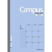 2025年 キャンパスダイアリー(Campus Diary)A6 マンスリー スタンダードタイプ ブルー ニ-CMB-A6-25