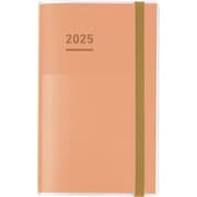 ジブン手帳 2025 ファーストキット スタンダードカバータイプ サーモンピンク 限定シール付 ニ-JF1L1-25