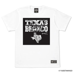 KMC キン肉マン Tシャツ テキサスブロンコ ホワイト Lサイズ