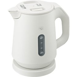 電気ケトル 1時間保温搭載 1.0L ペールホワイト CK-KA10-WM