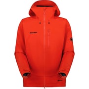 アヤコ プロ 2.0 HS フードジャケット AF メン Ayako Pro 2.0 HS Hooded Jacket AF Men 1010-30281 3778 mammut red Sサイズ(日本：Mサイズ) [防水ジャケット メンズ]