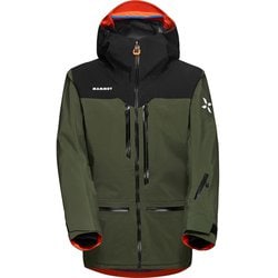 ヨドバシ.com - マムート MAMMUT アイガーフリープロHSフードジャケットメン Eiger Free Pro HS Hooded Jacket  Men 1010-30330 40294 dark marsh-black Sサイズ(日本：Mサイズ) [アウトドア 防水ジャケット メンズ]  通販【全品無料配達】