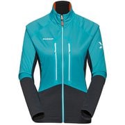 アイガー ノードワンド ミッドレイヤー ハイブリッド ジャケット ウィメン Eiger Nordwand ML Hybrid Jacket Women 1014-05610 50432 sky-night Mサイズ(日本：Lサイズ) [アウトドア フリース レディース]