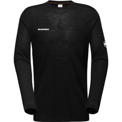 ツリーウール ファーストレイヤー ロングスリーブ アジアンフィット Tree Wool FL Longsleeve AF Men 1016-01720 0001 black Mサイズ(日本：Lサイズ) [アウトドア カットソー メンズ]