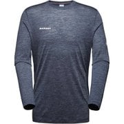 ツリーウール ファーストレイヤー ロングスリーブ アジアンフィット Tree Wool FL Longsleeve AF Men 1016-01720 5784 marine melange Mサイズ(日本：Lサイズ) [アウトドア カットソー メンズ]