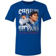 大谷翔平 グラフィックTシャツ ブルー L MLBPA公式ライセンス