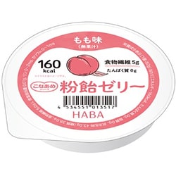 粉飴 ゼリー もも味 82g