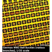 RDM35PE23 1/35 WWII 独 ベルトバックルセット （国防軍/武装親衛隊/警察/国家労働奉仕団/突撃隊/海軍/空軍など用） [プラモデル用パーツ]