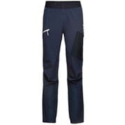 アイガー スピード プロ ソフトシェル ハイブリッドパンツ Eiger Speed Pro SO Hybrid Pants Men 1021-01320 5924 night サイズ48 short(日本：M-shortサイズ) [アウトドア ロングパンツ メンズ]