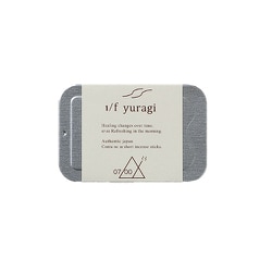 1/f yuragi 7：00 インセンスセット/お香立て付き 30本入り [お香]