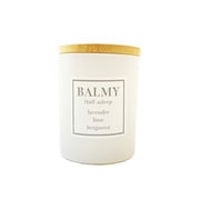 キャンドル ソイキャンドル ウッド芯 BALMY Candle Half asleep 130g