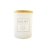 キャンドル ソイキャンドル ウッド芯 BALMY Candle Back memories 130g