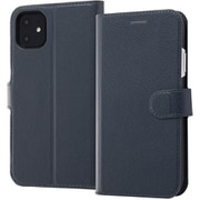 RT-P21NELC1/DN [iPhone 11/XR用 Like standard マグネットベルト シンプル 手帳型レザーケース/ダークネイビー]