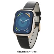 AW-41BDLJGY [アップルウォッチ バンド Apple Watch SE （第2世代/第1世代）/Series 10/9/8/7/6/5/4/3/2/1 [42 41 40 38mm] レザー ベルト スリム ＆me チャコールグレー]