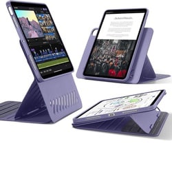 iPad Air 13インチ（M3/M2、2025/2024）専用 着脱可能マグネットカバー付き回転式ケース ESR Shift Magnetic iPad Air 13 M2-Purple