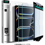 iPad Pro 11インチ M4 (2024)専用 簡単貼り付けトレイ付き 強化ガラスフィルム 2枚セット ESR Armorite Screen Protector iPad Pro 11 M4-Clear - 2 pack