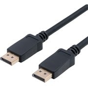 DisplayPort1.4ケーブル 2.8m ブラック DP-1428BK