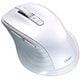 Bluetooth静音5ボタンBlueLEDマウス ホワイト MUS-BKF228W