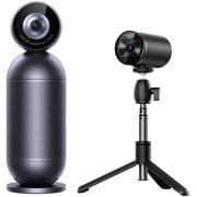 360度AI自動フォーカスカメラ 8つの全指向性マイク 10Wスピーカー搭載 大音量 HD1080P 5つの会議モード付き ノイズキャンセリング 双方向通話 EMEET Meeting Capsule Pro Room Kit E4305