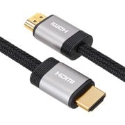PREMIUM HDMI メッシュケーブル 3.0m ブラック PG-HDME30M