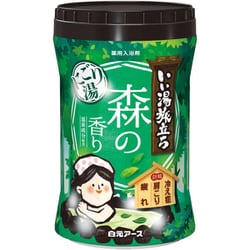 いい湯旅立ちボトル にごり湯 森の香り 600g [医薬部外品 薬用 入浴剤 保湿 温泉 粉末]