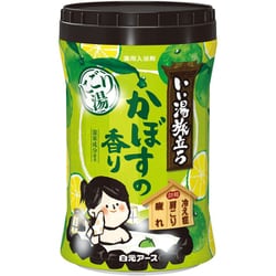 いい湯旅立ちボトル にごり湯 かぼすの香り 600g [医薬部外品 薬用 入浴剤 保湿 温泉 粉末]
