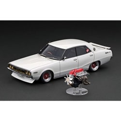 IG3268 1/18 日産 スカイライン 2000 GT-X GC110 パールホワイト With Engine [レジンキャストミニカー]