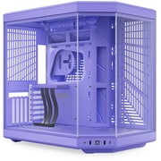 ミドルタワー E-ATX対応 ピラーレス式PCケース パープル Y70 Taro Milk