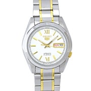 セイコー5 SS ブレス シルバー メンズ 並行輸入品 1年保証 SNKL57K1
