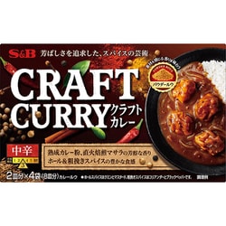 S＆B CRAFT CURRY 中辛 136.8g [カレー]