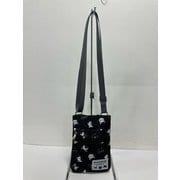 DF-1315 BK [猫総柄スマホショルダーバッグ ブラック]