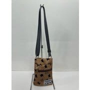 DF-1315 BE [猫総柄スマホショルダーバッグ ベージュ]
