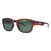 偏光フローティングサングラス BNS 608 02 Matte Brown Demi(Green Polar.) [スポーツサングラス]