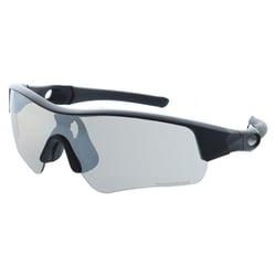 調光スポーツサングラス HTS 4001 01 Matte Black/Black(Photo[Light Smoke to Smoke]/Silver Mirror) [スポーツサングラス]
