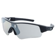 調光スポーツサングラス HTS 4001 01 Matte Black/Black(Photo[Light Smoke to Smoke]/Silver Mirror) [スポーツサングラス]