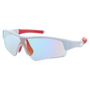 調光スポーツサングラス HTS 4001 02 Matte White/Red(Photo[Light Smoke to Smoke]/Red REVO) [スポーツサングラス]